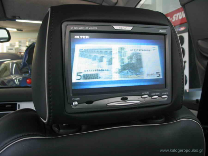 Εγκατάσταση Video in motion και οθόνες προσκεφάλων σε Audi RS6