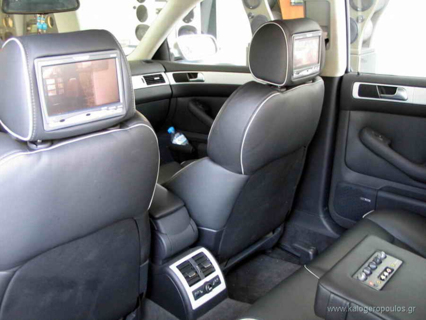 Εγκατάσταση Video in motion και οθόνες προσκεφάλων σε Audi RS6