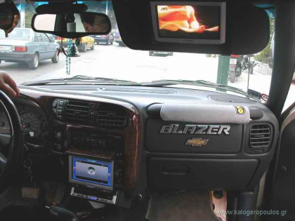 Εγκατάσταση οθoνών Kenwood & Sony σε Chevrolet Blazer
