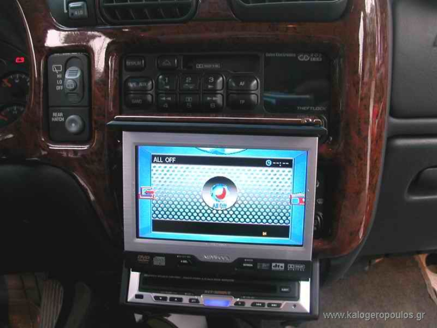 Εγκατάσταση οθoνών Kenwood & Sony σε Chevrolet Blazer