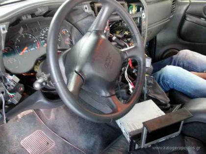 Εγκατάσταση οθόνης Kenwood σε Chevrolet Blazer