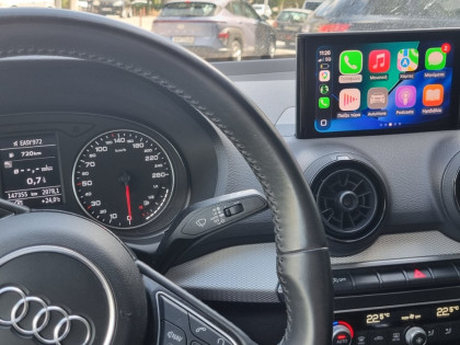 Αναβάθμιση Audi Q3: Εγκατάσταση Apple CarPlay, Android Auto & Κάμερας Οπισθοπορείας