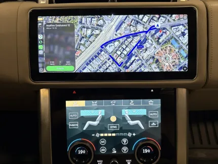 Ολική Ψηφιακή Αναβάθμιση Εσωτερικού Range Rover: Οθόνη, Touch Κλιματισμός & Χειριστήρια Νέου Τύπου