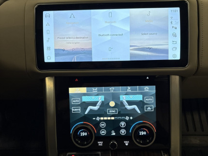 Ολική Ψηφιακή Αναβάθμιση Εσωτερικού Range Rover: Οθόνη, Touch Κλιματισμός & Χειριστήρια Νέου Τύπου