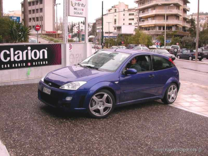 Εγκατάσταση αντικλεπτικού συστήματος και συστήματος εντοπισμού σε Ford Focus RS 