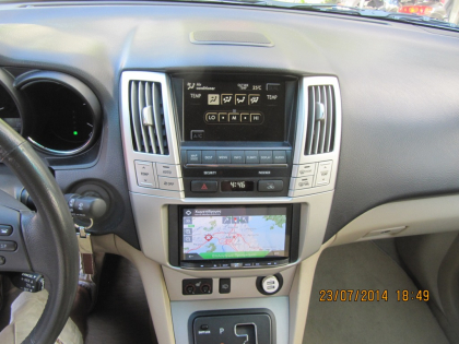 Εγκατάσταση οθόνης 2Din Pioneer σε Lexus RX 400 Hybrid