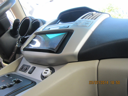 Εγκατάσταση οθόνης 2Din Pioneer σε Lexus RX 400 Hybrid