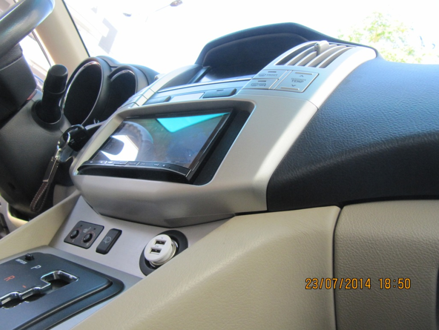 Εγκατάσταση οθόνης 2Din Pioneer σε Lexus RX 400 Hybrid