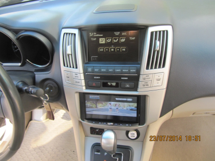 Εγκατάσταση οθόνης 2Din Pioneer σε Lexus RX 400 Hybrid