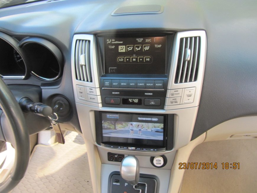 Εγκατάσταση οθόνης 2Din Pioneer σε Lexus RX 400 Hybrid