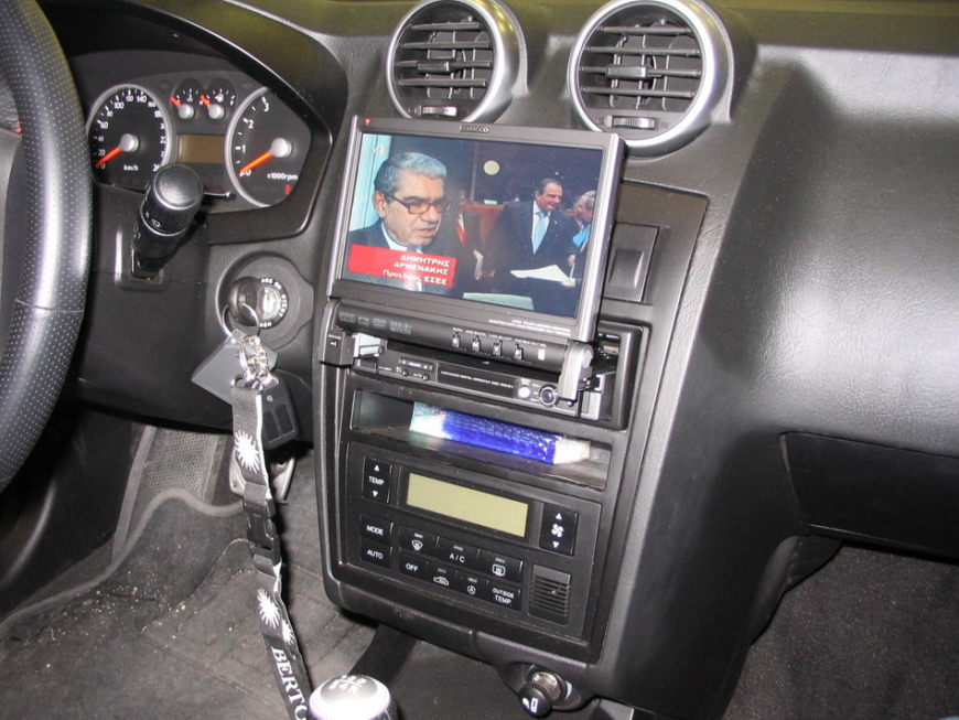 Εγκατάσταση οθόνης 1Din Kenwood σε Hyundai S Coupe