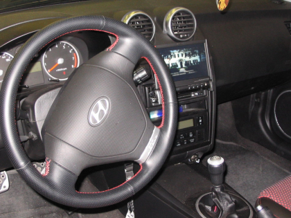 Εγκατάσταση οθόνης 1Din Kenwood σε Hyundai S Coupe