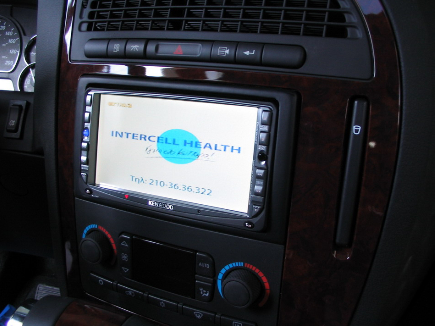 Εγκατάσταση 2DIN Kenwood Οθόνης σε Saab 9.7x