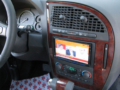 Εγκατάσταση 2DIN Kenwood Οθόνης σε Saab 9.7