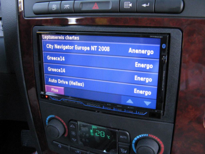 Εγκατάσταση 2DIN Kenwood Οθόνης σε Saab 9.7