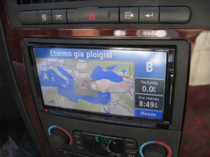 Εγκατάσταση 2DIN Kenwood Οθόνης σε Saab 9.7