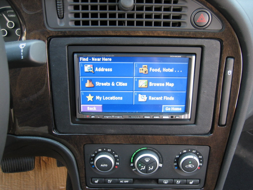 Εγκατάσταση 2DIN Kenwood Οθόνης σε Saab 9.5