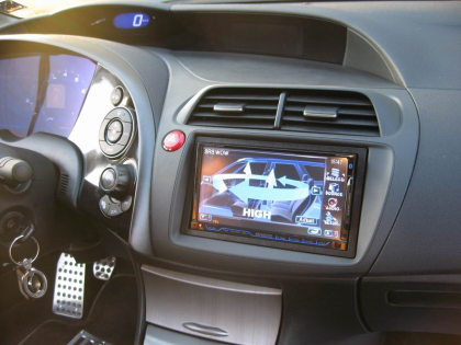 Εγκατάσταση οθόνης 2Din Kenwood σε Honda Civic Type S