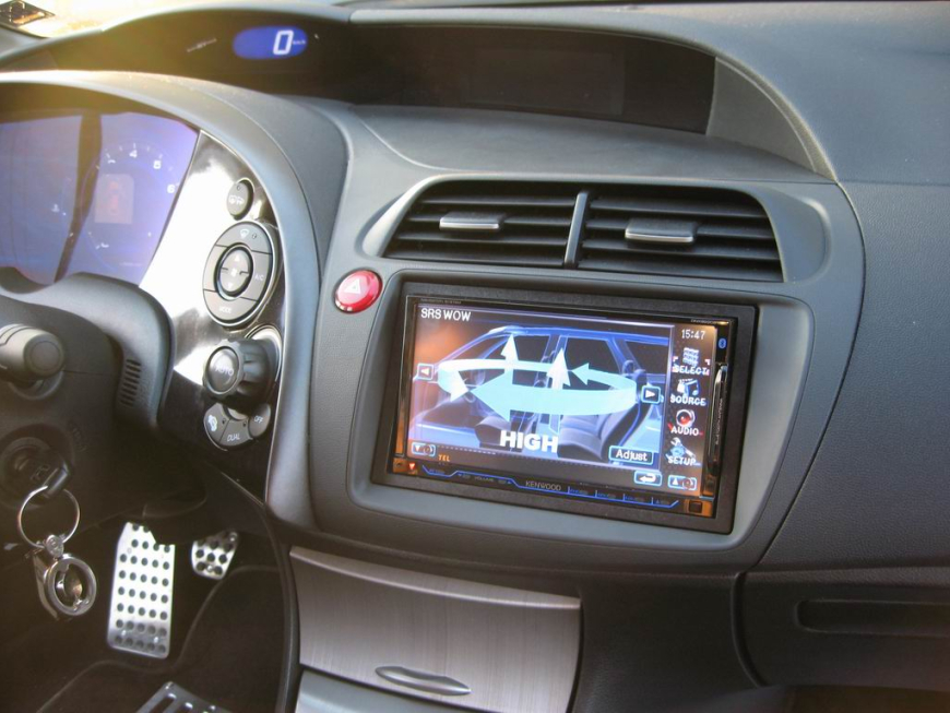 Εγκατάσταση οθόνης 2Din Kenwood σε Honda Civic Type S