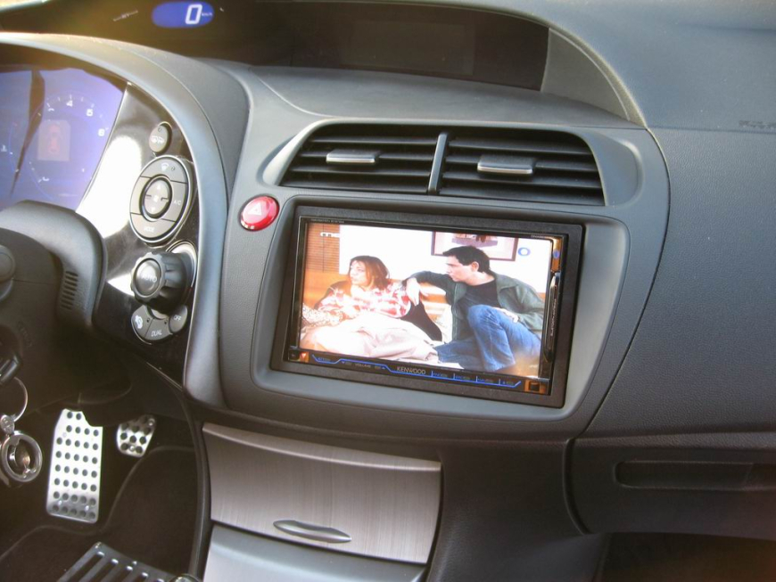 Εγκατάσταση οθόνης 2Din Kenwood σε Honda Civic Type S