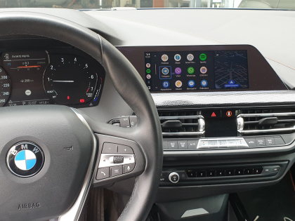 Εγκατάσταση Apple CarPlay & Android Auto σε BMW 1 Series F40.