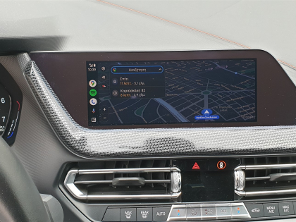 Εγκατάσταση Apple CarPlay & Android Auto σε BMW 1 Series F40.