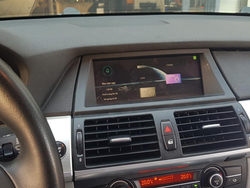 Εγκατάσταση Wireless Apple CarPlay και Android Auto σε BMW X5 E70,