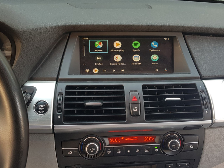 Εγκατάσταση Wireless Apple CarPlay και Android Auto σε BMW X5 E70,