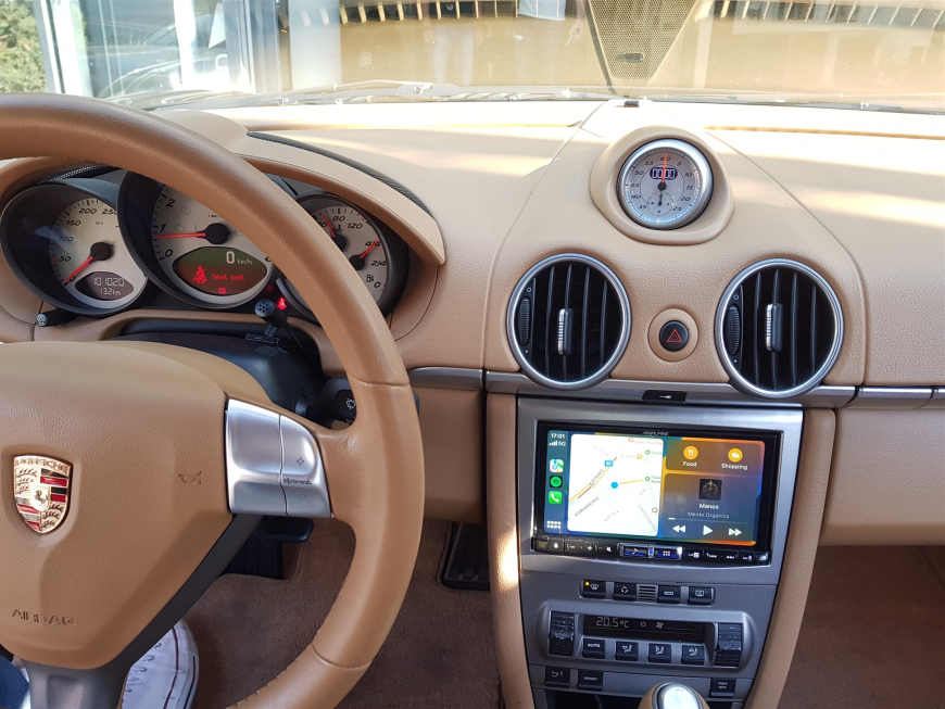 Εγκατασταση Alpine iLX-705D σε Porsche Cayman.