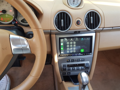 Εγκατασταση Alpine iLX-705D σε Porsche Cayman.