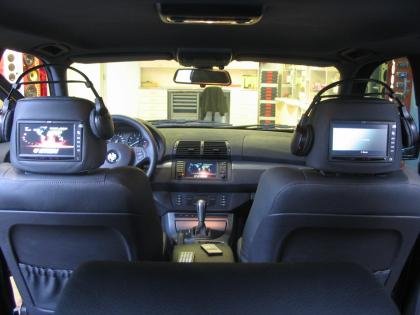 Εγκατάσταση Car Cinema & Multimedia συστήματος Eton σε BMW X5 3.0.