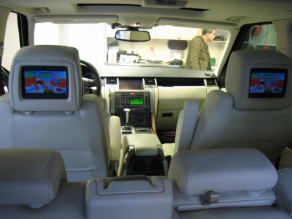 Εγκατάσταση TV Tuner και unlock της εργοστασιακής οθόνης σε Range Rover Super Charged Sport,