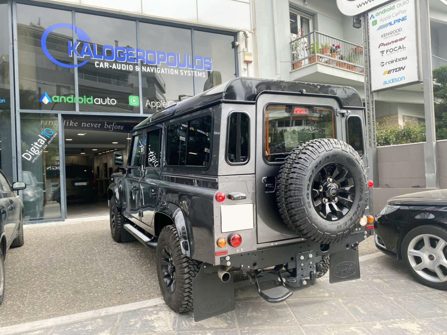 Εγκατάσταση Alpine Radio/CD/MP3 σε Land Rover Defender.