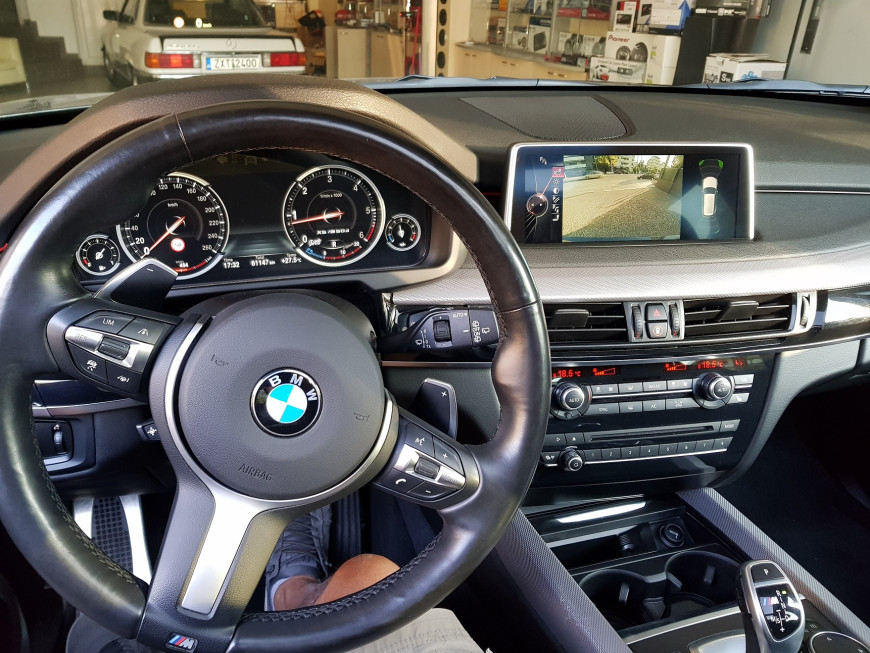 Εγκατάσταση Car Cinema & Multimedia σε BMW X5M F15 (2016).