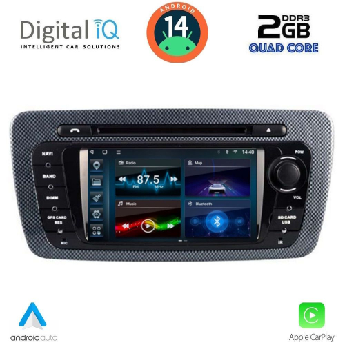 DIGITAL IQ BLD 046_CPA (7&quot; DECK) MULTIMEDIA for SEAT IBIZA mod. 2008-2015