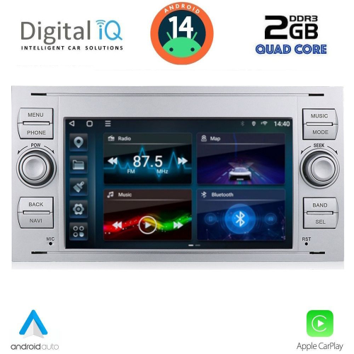 DIGITAL IQ BLD 202S_CPA (7&quot; DECK) MULTIMEDIA for FORD mod. 2004-2008