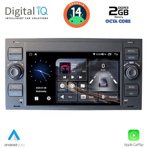 DIGITAL IQ BLF 302B_CPA (7&quot; DECK) MULTIMEDIA SYSTEM for FORD mod. 2004-2008