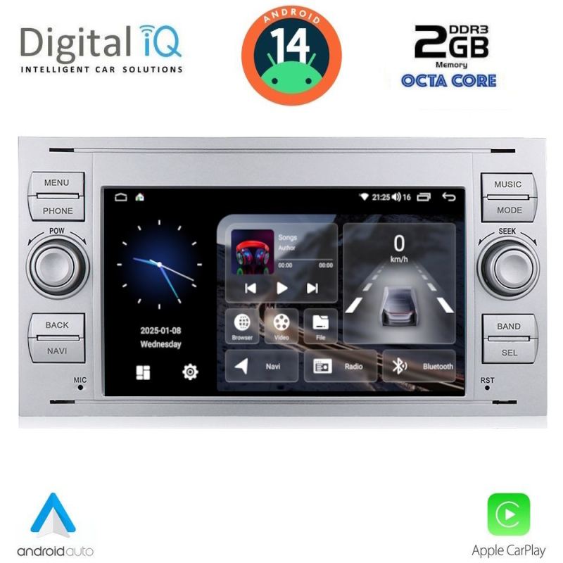 DIGITAL IQ BLF 302S_CPA (7" DECK) MULTIMEDIA SYSTEM for FORD mod. 2004-2008 DIGITAL IQ BLF 302S_CPA (7" DECK) MULTIMEDIA SYSTEM for FORD mod. 2004-2008