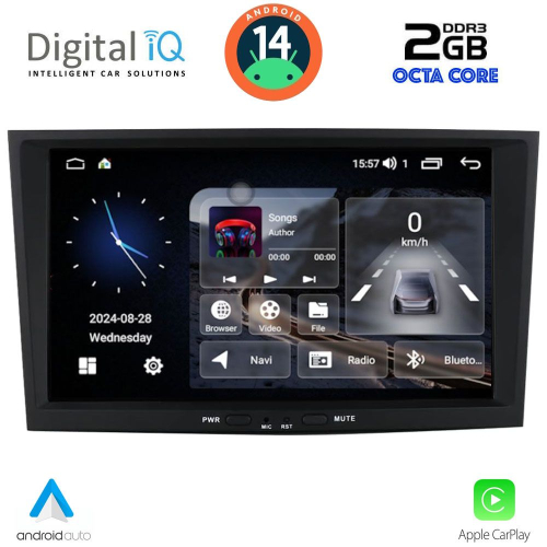 DIGITAL IQ BLF 318_CPA (8&quot; DECK) MULTIMEDIA SYSTEM for OPEL ALL mod. 2004-2014