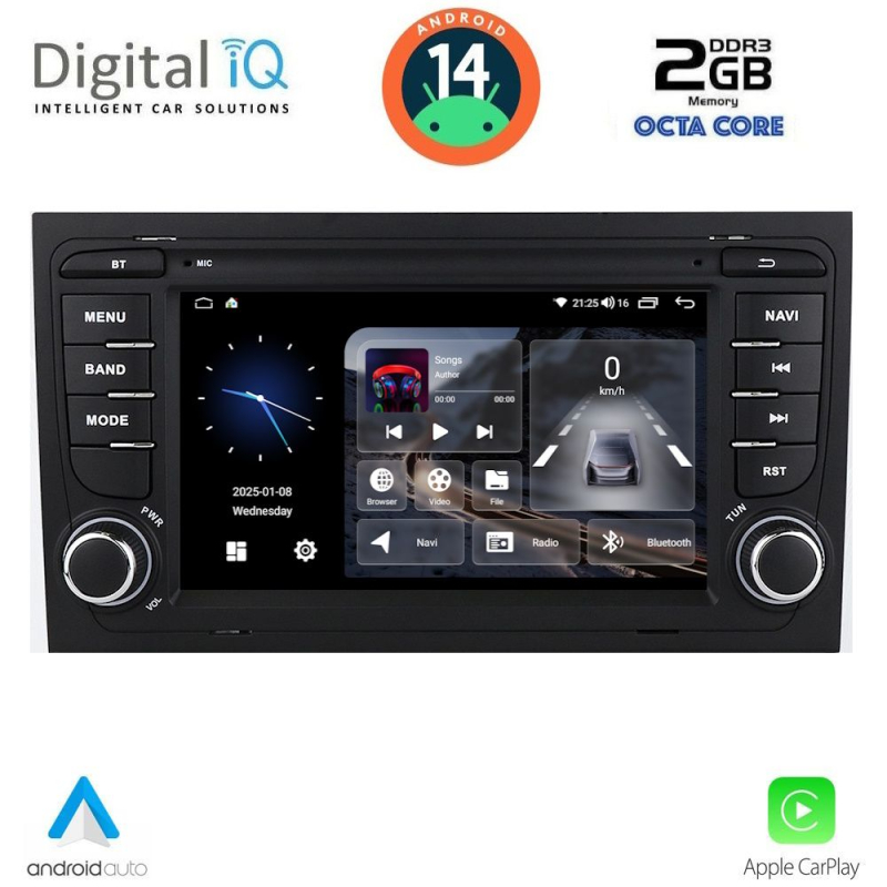 DIGITAL IQ BLF 350_CPA (7" DECK) MULTIMEDIA OEM for AUDI A4 mod. 2002-2008 DIGITAL IQ BLF 350_CPA (7" DECK) MULTIMEDIA OEM for AUDI A4 mod. 2002-2008