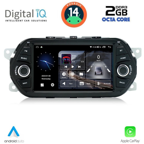 DIGITAL IQ BLF 355_CPA (7&quot; DECK) MULTIMEDIA OEM for FIAT TIPO mod. 2015-2023