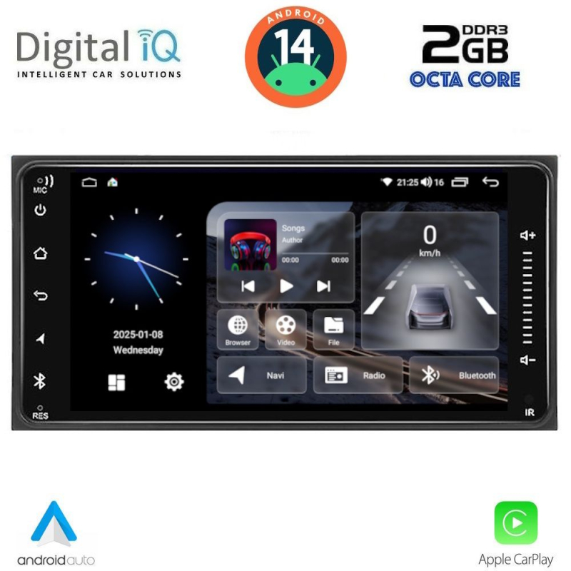 DIGITAL IQ BLF 362_CPA (6.5” DECK) MULTIMEDIA SYSTEM for TOYOTA ALL (200mm) DIGITAL IQ BLF 362_CPA (6.5” DECK) MULTIMEDIA SYSTEM for TOYOTA ALL (200mm)