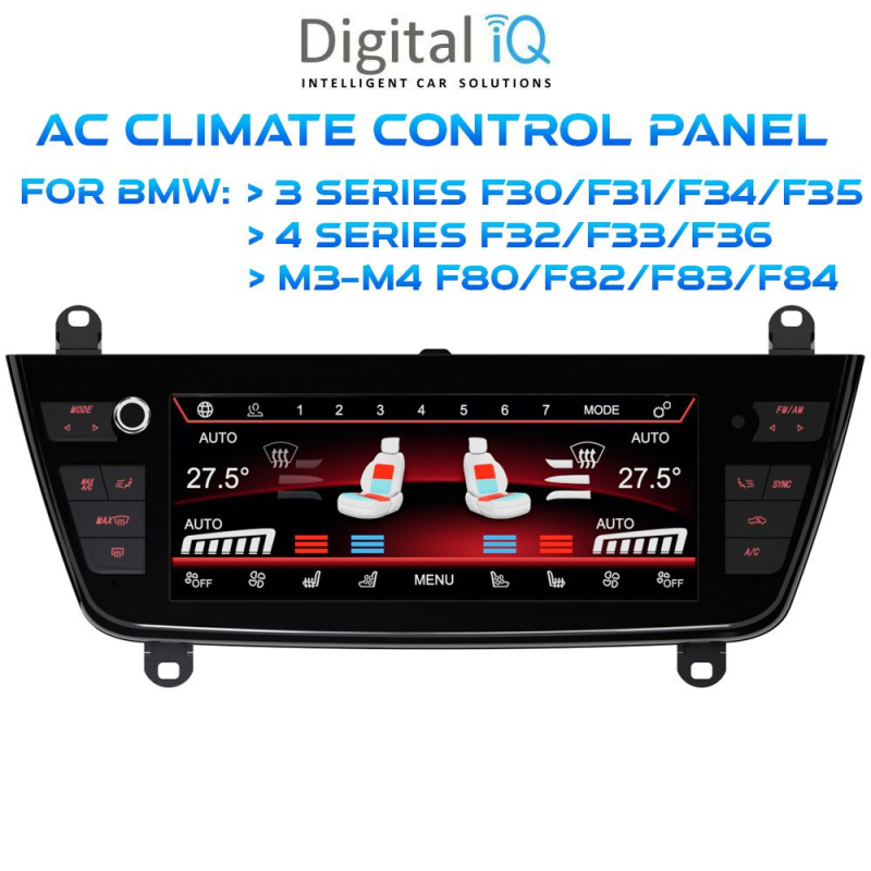 DIQ FZ 5006 CLIMATE CONTROL PANEL (8.8") for BMW S.3 - S.4 - M3 - M4 mod 2013-2020 DIQ FZ 5006 CLIMATE CONTROL PANEL (8.8") for BMW S.3 - S.4 - M3 - M4 mod 2013-2020
