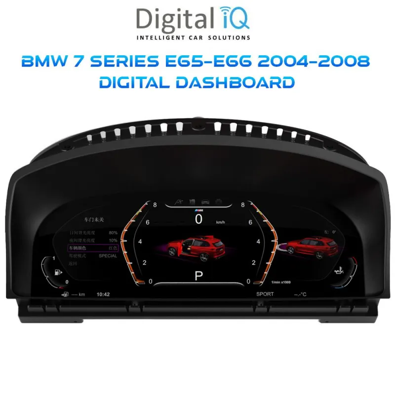 DIGITAL IQ DDD 959_DC (12.3in) DIGITAL CLUSTER for BMW 7 Series (E65-E66) mod. 2004-2008