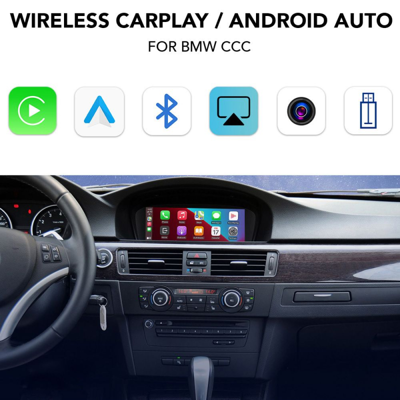 DIGITAL IQ BM 227 CPAA (CARPLAY / ANDROID AUTO BOX for BMW CCC) mod. 2006-2009 DIGITAL IQ BM 227 CPAA (CARPLAY / ANDROID AUTO BOX for BMW CCC) mod. 2006-2009