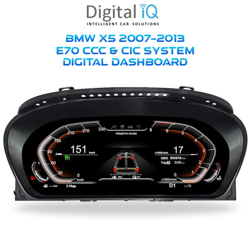 DIGITAL IQ DGU 976_IC (12.3in) BMW X5 E70 mod. 2007-2013 CCC - CIC COMPATIBLE DIGITAL DASHBOARD DIGITAL IQ DGU 976_IC (12.3in) BMW X5 E70 mod. 2007-2013 CCC - CIC COMPATIBLE DIGITAL DASHBOARD