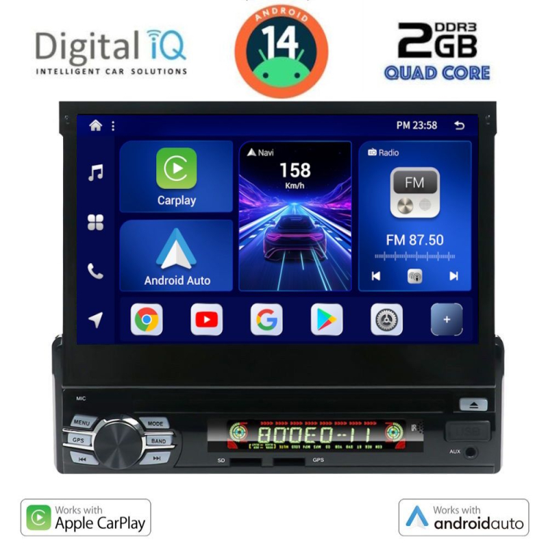 DIGITAL IQ BXC 246_CPAA (7''_DVD) MULTIMEDIA 1DIN DIGITAL IQ BXC 246_CPAA (7''_DVD) MULTIMEDIA 1DIN