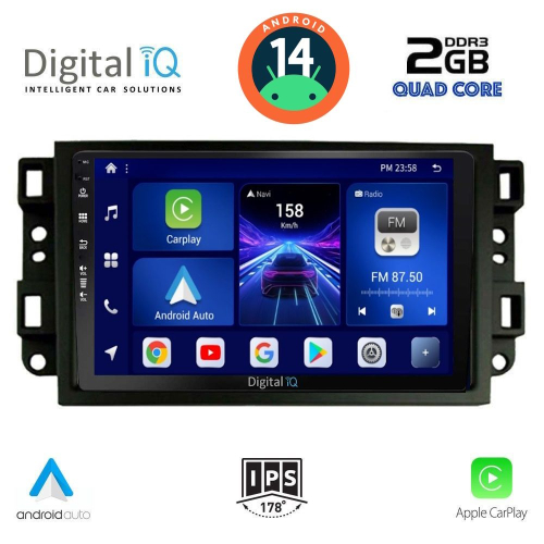 DIGITAL IQ BXC 3070_CPAA (10inc) MULTIMEDIA TABLET for CHEVROLET ALL mod. 2004-2011