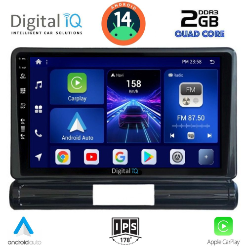 DIGITAL IQ BXC 3093M_CPAA (9inc) MULTIMEDIA TABLET for CITROEN C3 - DS3 mod. 2016&gt; Med Version