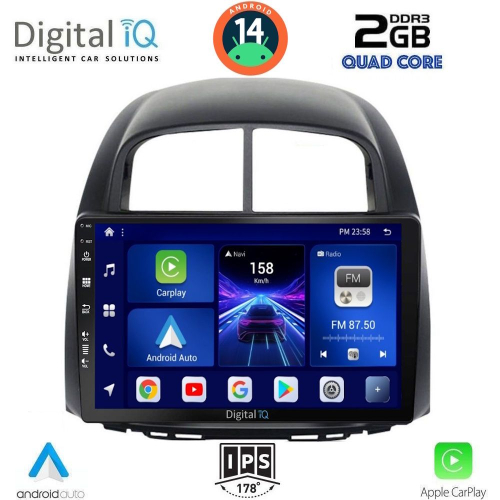 DIGITAL IQ BXC 3124_CPAA (10inc) MULTIMEDIA TABLET for DAIHATSU SIRION mod. 2006-2012